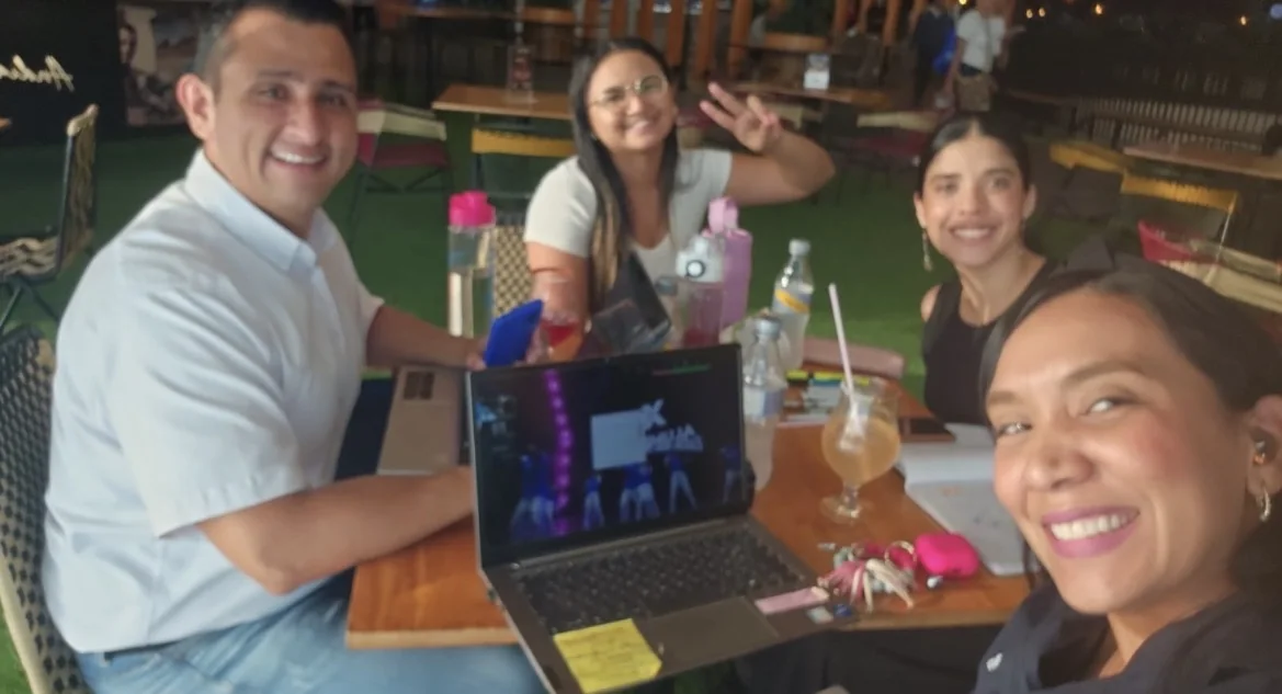 Sesión de trabajo en equipo